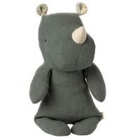 Thumbnail for Pre-order Safari Friends Small Rhino - Pine (March)