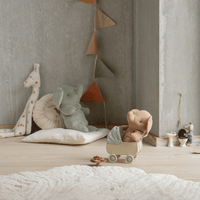 Thumbnail for Safari Friends, Elephant, Small - Powder