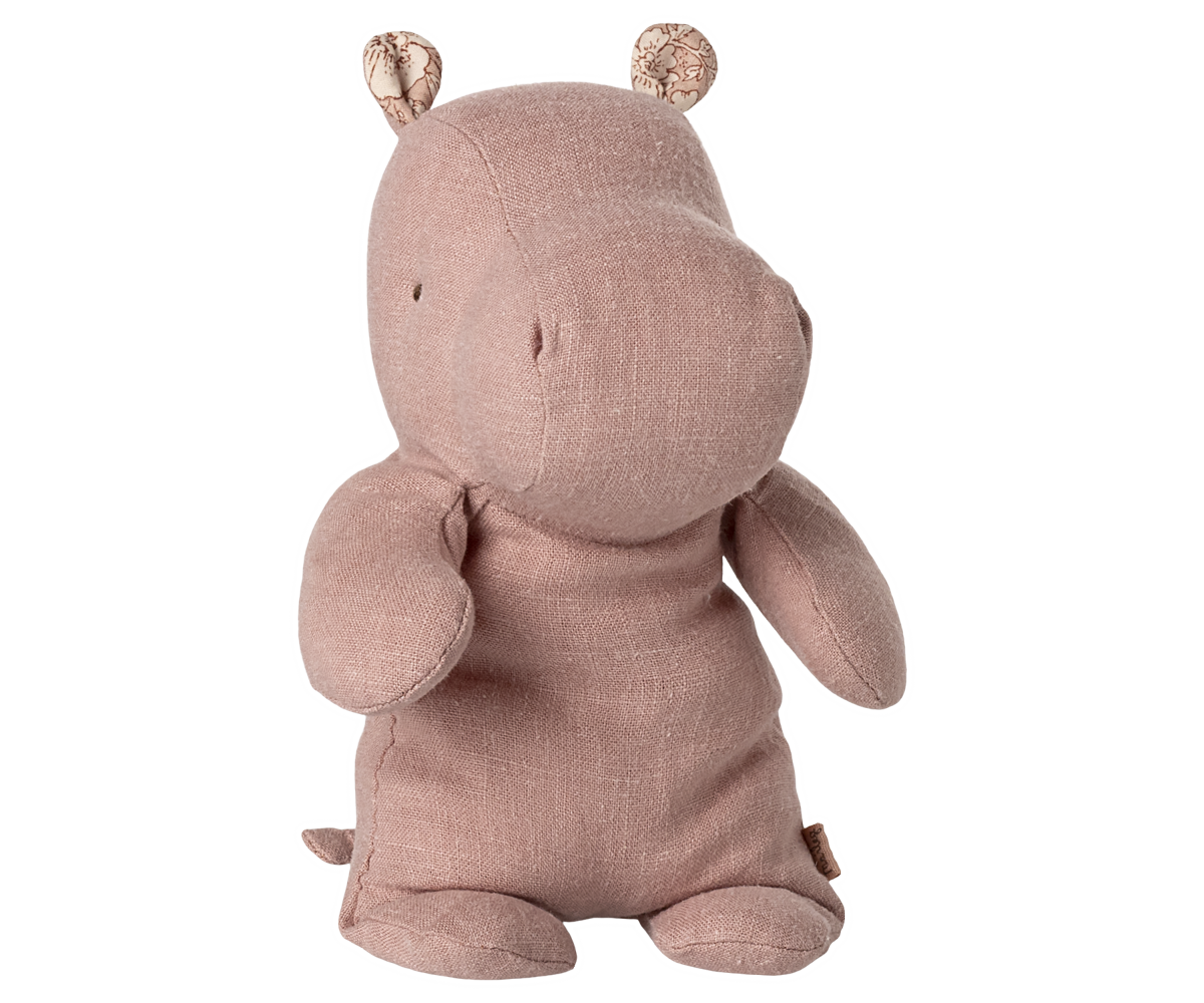 Safari Friends, Hippo, Small - Rose
