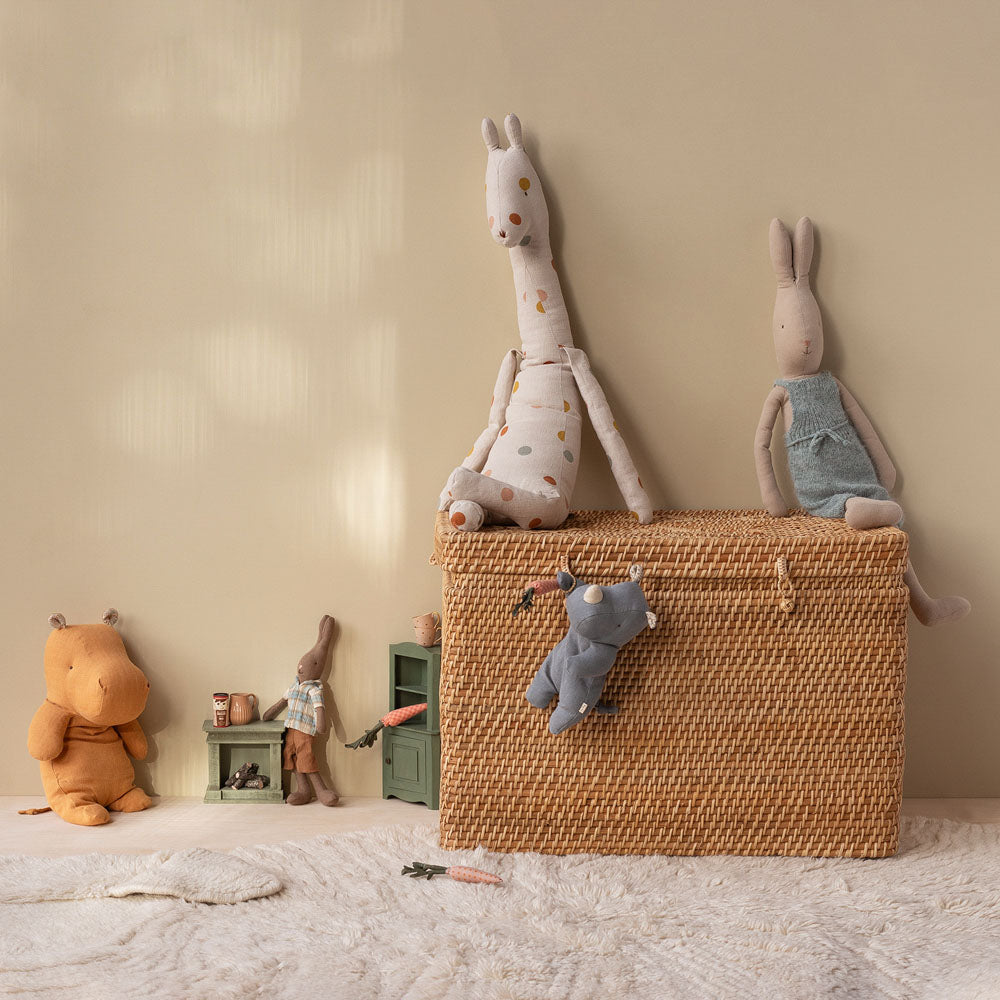 Safari Friends, Rhino, Small - Sage