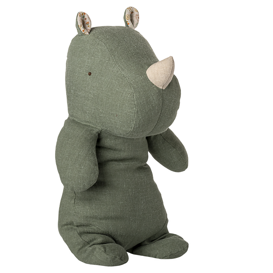 Maileg Safari Friends, Rhino, Medium - Sage