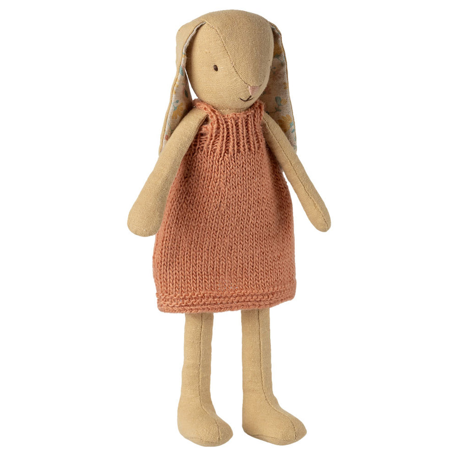 Bunny, Size 2 - Cream Yellow - Knitted Dress