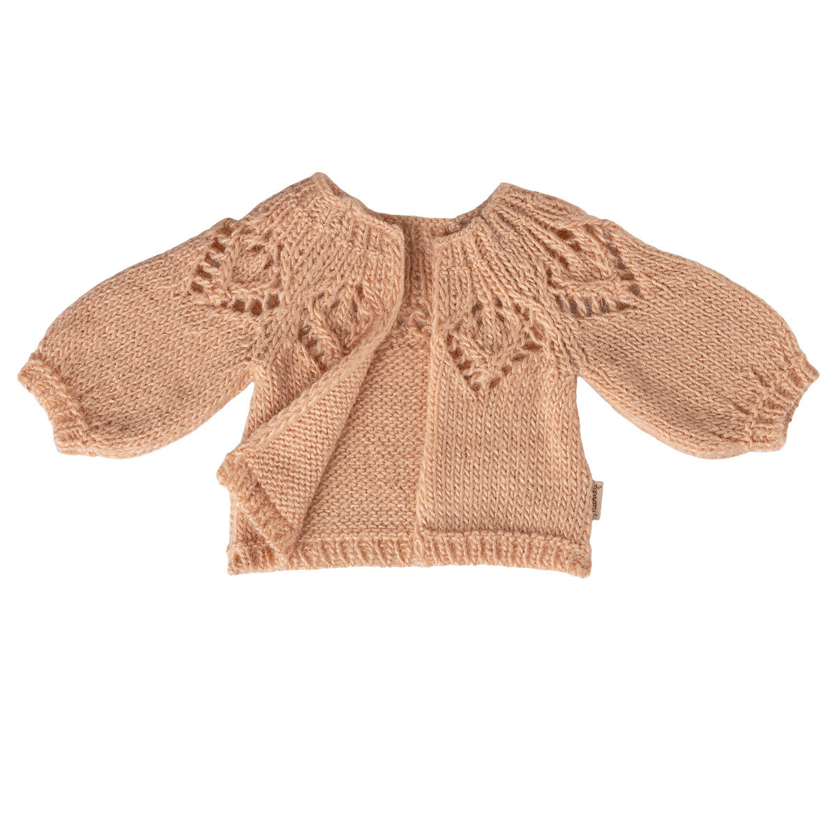 Knitted Cardigan, Size 3 Light Rose