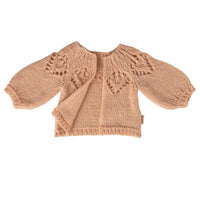 Thumbnail for Knitted Cardigan, Size 3 Light Rose