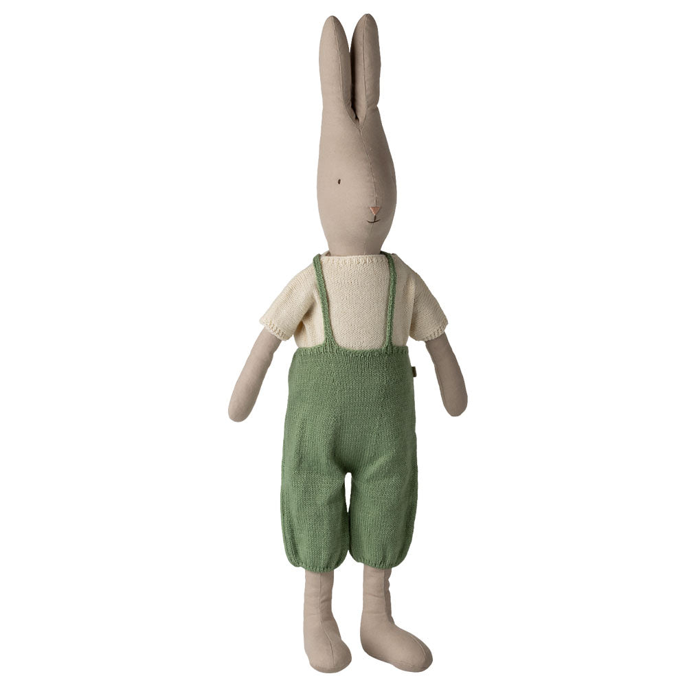 Rabbit Size 5, Classic Knitted Shirt and Overall