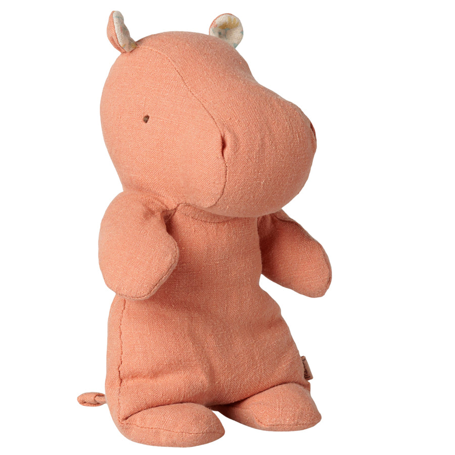 Safari Friends, Hippo, Small - Coral