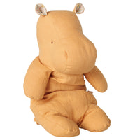 Thumbnail for Safari friends, Hippo, Medium - Vintage yellow