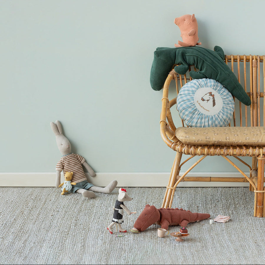 Safari friends, Crocodile, Small - Vintage Rose