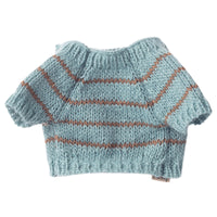 Thumbnail for Puppy Supply, Small, Knitted Sweater - Dusty Blue