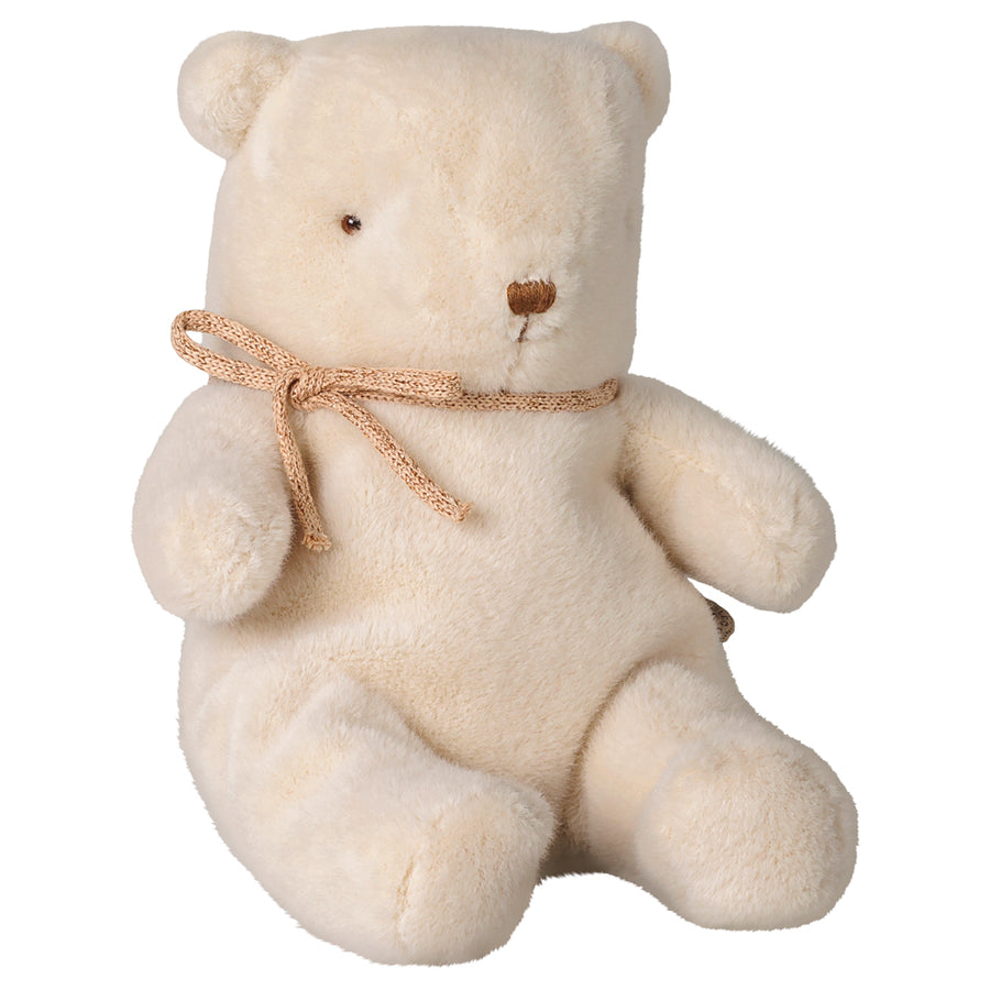 Teddy Bear Plush, Small - Off White