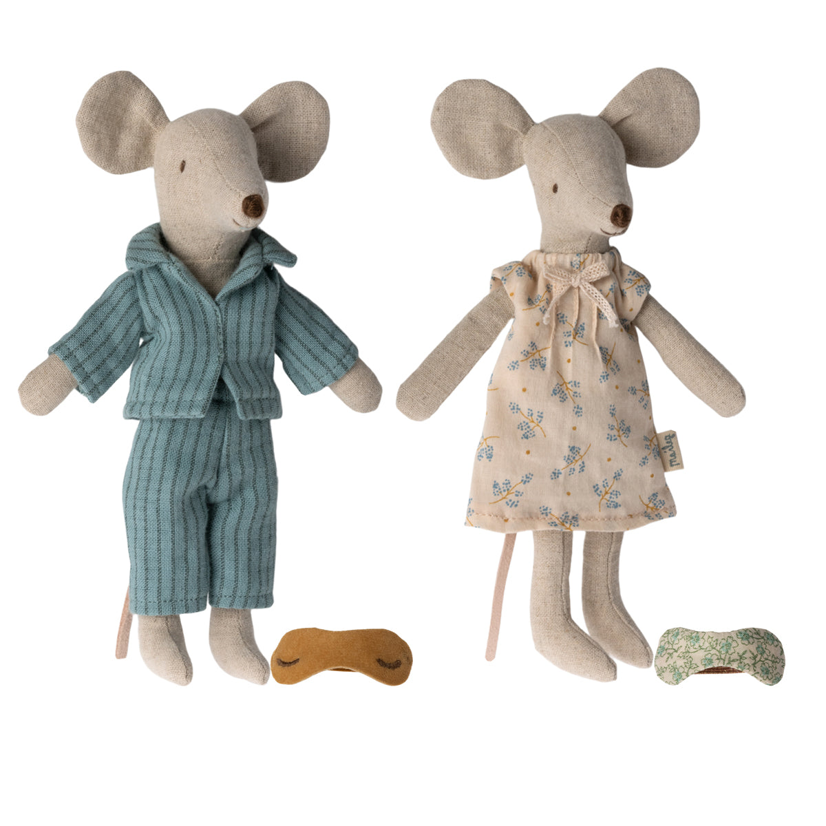 Maileg Mum and Dad Mice in Cigar box 17-3302-00