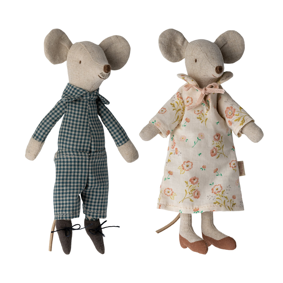 Maileg Grandpa & Grandma mice in matchbox 17-3303-00