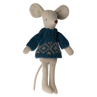 Thumbnail for Maileg Knitted sweater, Dad mouse 17-3309-01