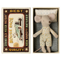 Thumbnail for Maileg, Little Brother Mouse in Matchbox 17-4101-00
