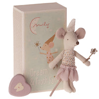 Thumbnail for Maileg, Tooth Fairy Mouse, Little Sister in Matchbox 17-4104-00