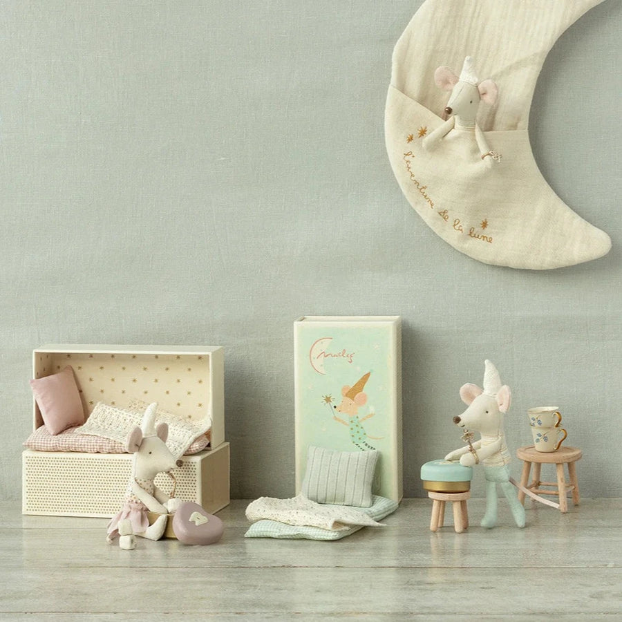 Maileg, Tooth Fairy Mouse, Little Brother in Matchbox