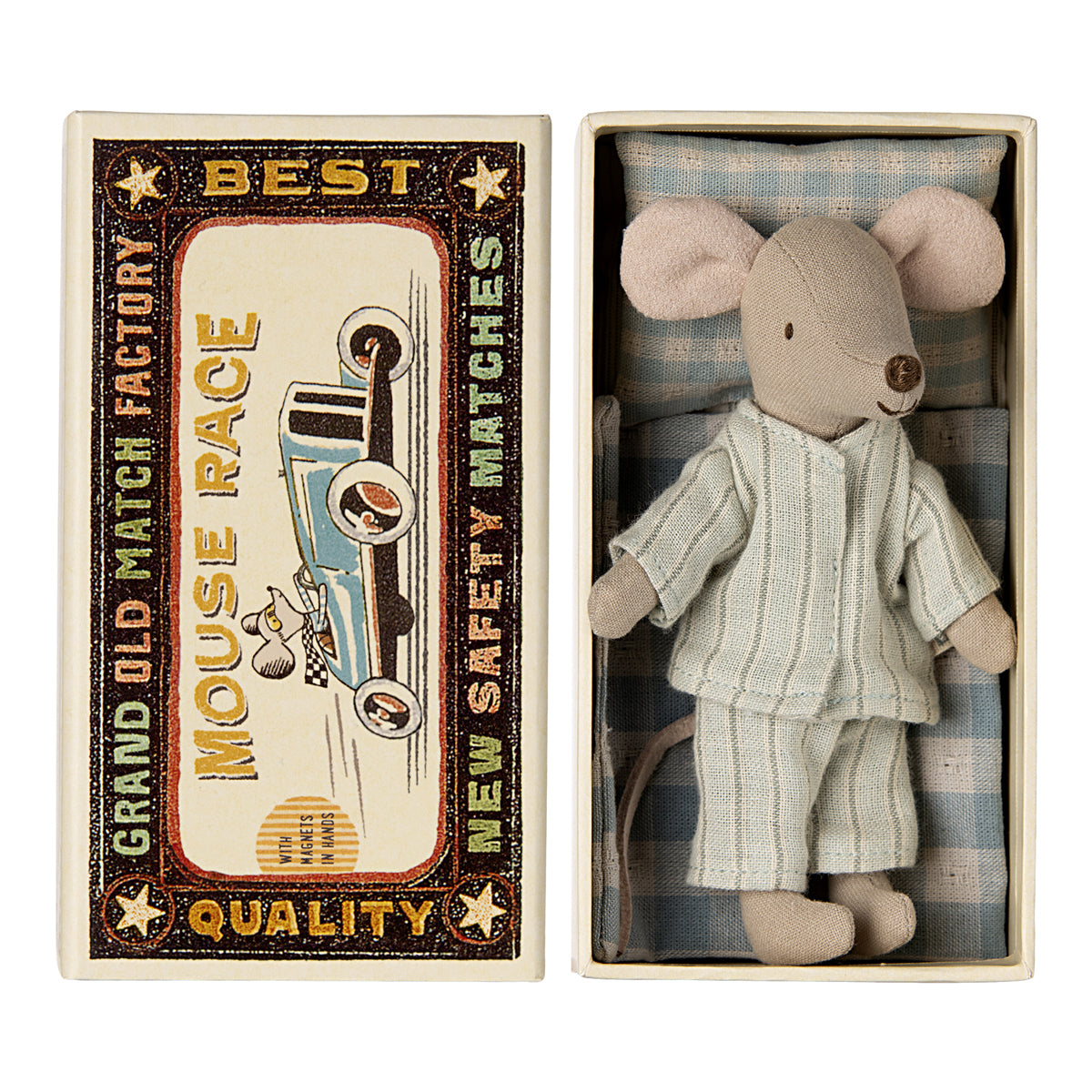 Maileg Big Brother Mouse in Matchbox 17-4201-01