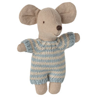 Thumbnail for Baby Mouse In Carry Cot - Blue