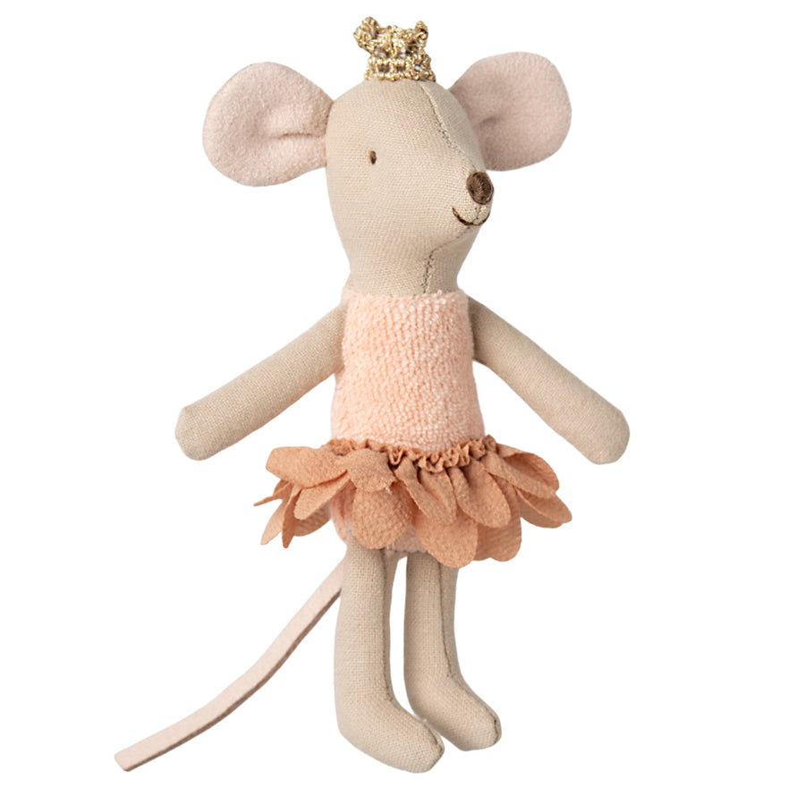 Maileg Princess Mouse Little sister mouse in Matchbox 17-5101-00