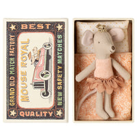 Thumbnail for Maileg Princess Mouse Little sister mouse in Matchbox 17-5101-00