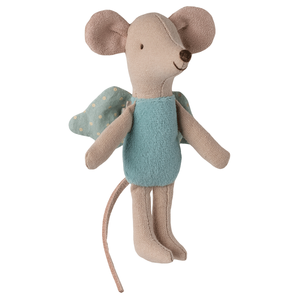 Maileg, Fairy mouse, Little - Mint