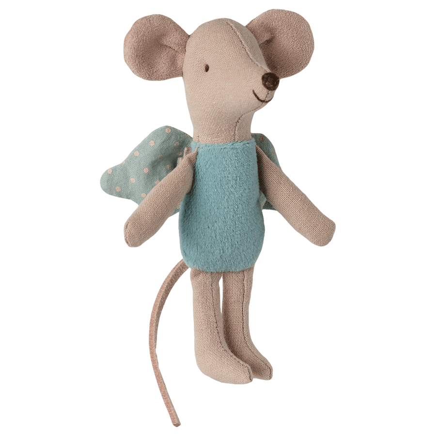 Maileg, Fairy mouse, Little - Mint
