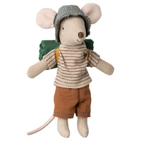 Thumbnail for Maileg Hiker Mouse Big Brother Thin Stripes Spring Summer 2025 17-5201-00