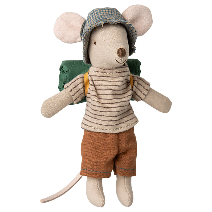 Maileg Hiker Mouse Big Brother Thin Stripes Spring Summer 2025 17-5201-00