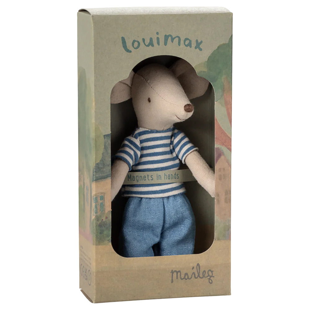 Maileg LouiMax Big Brother Mouse with Magnets