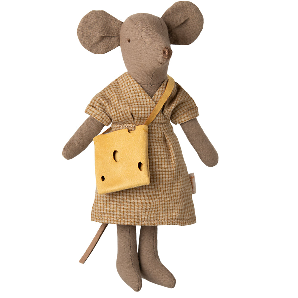 Maileg Mum Mouse Light Brown