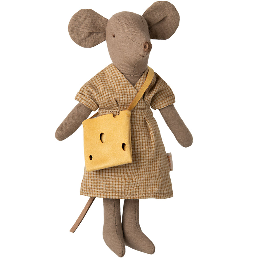 Maileg Mum Mouse Light Brown