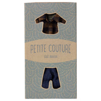 Thumbnail for Maileg Brown Checked Shirt And Pants for Dad Mouse 2025