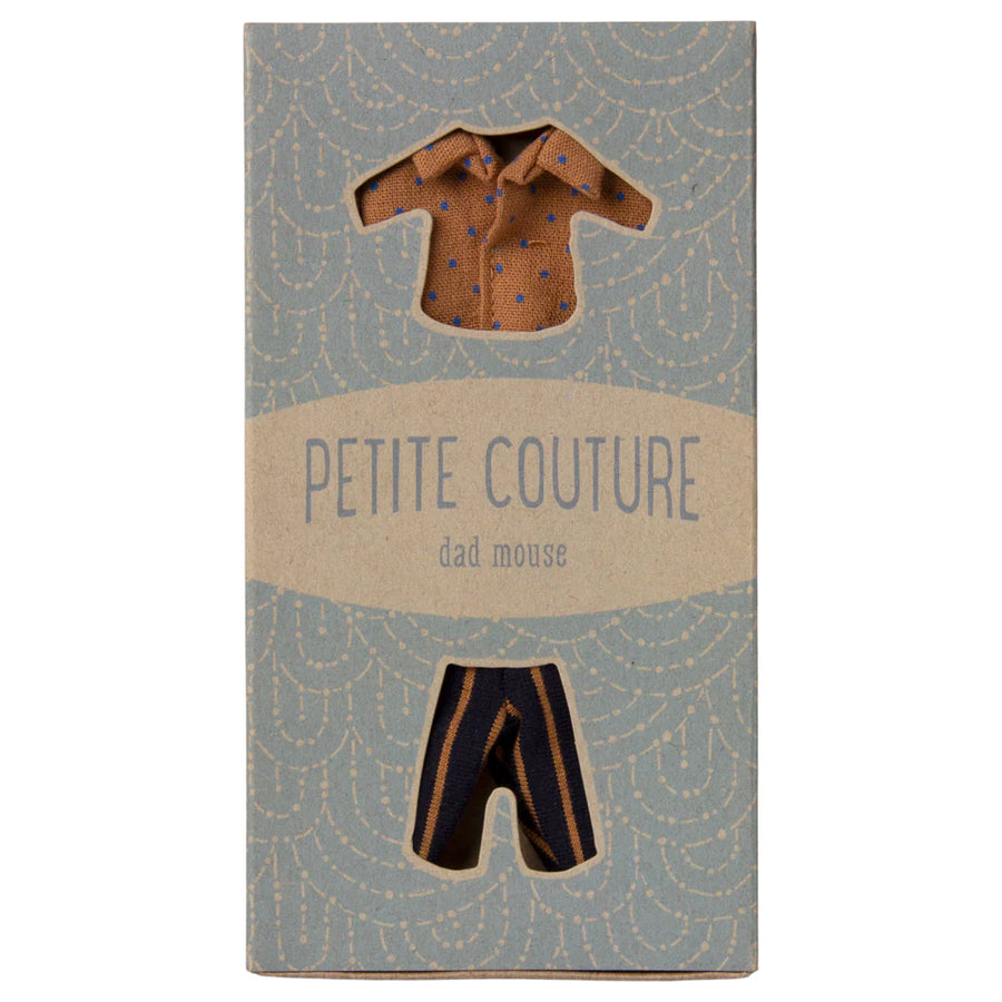 Maileg Shirt And Striped Pants for Dad Mouse 2025