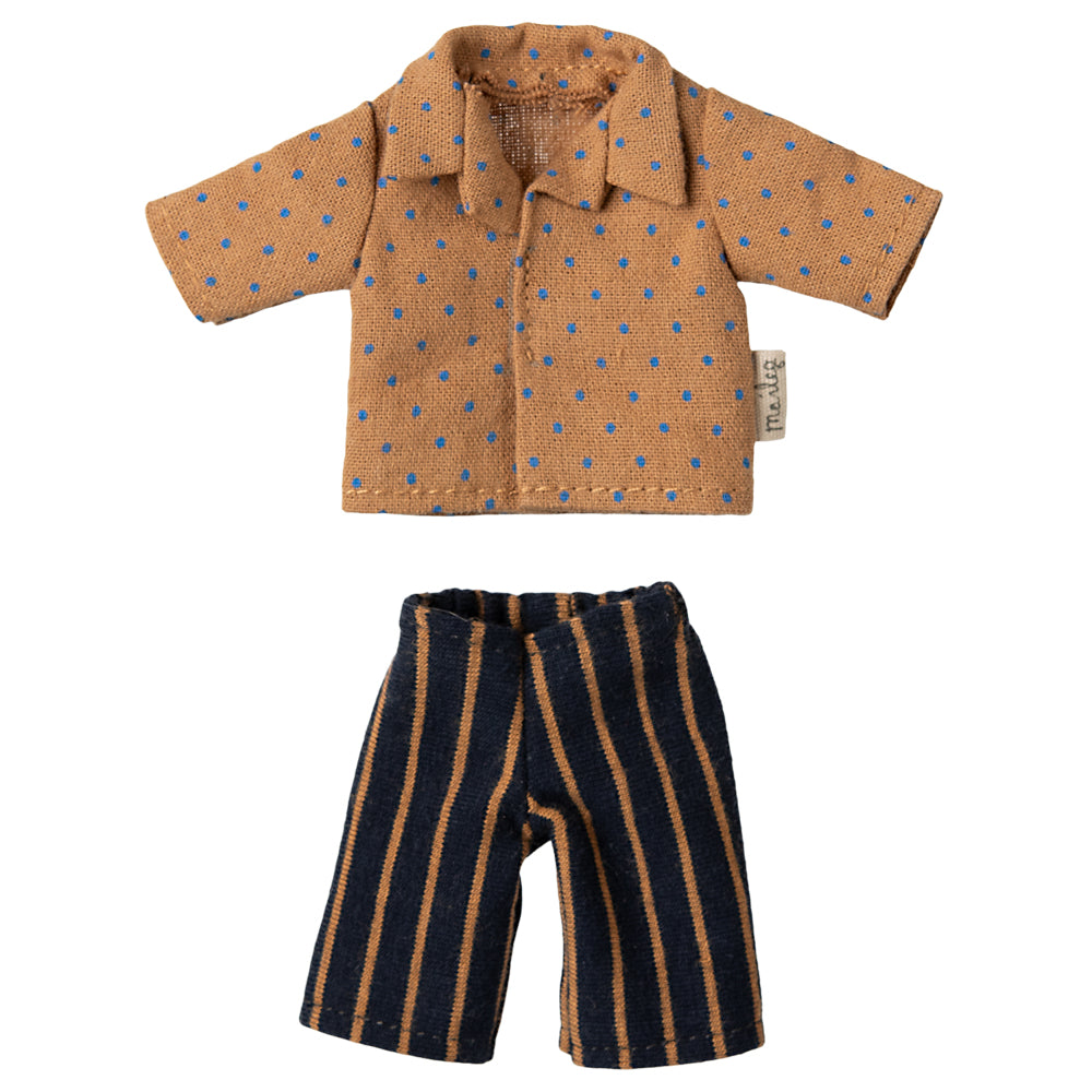 Maileg Shirt And Striped Pants for Dad Mouse 2025