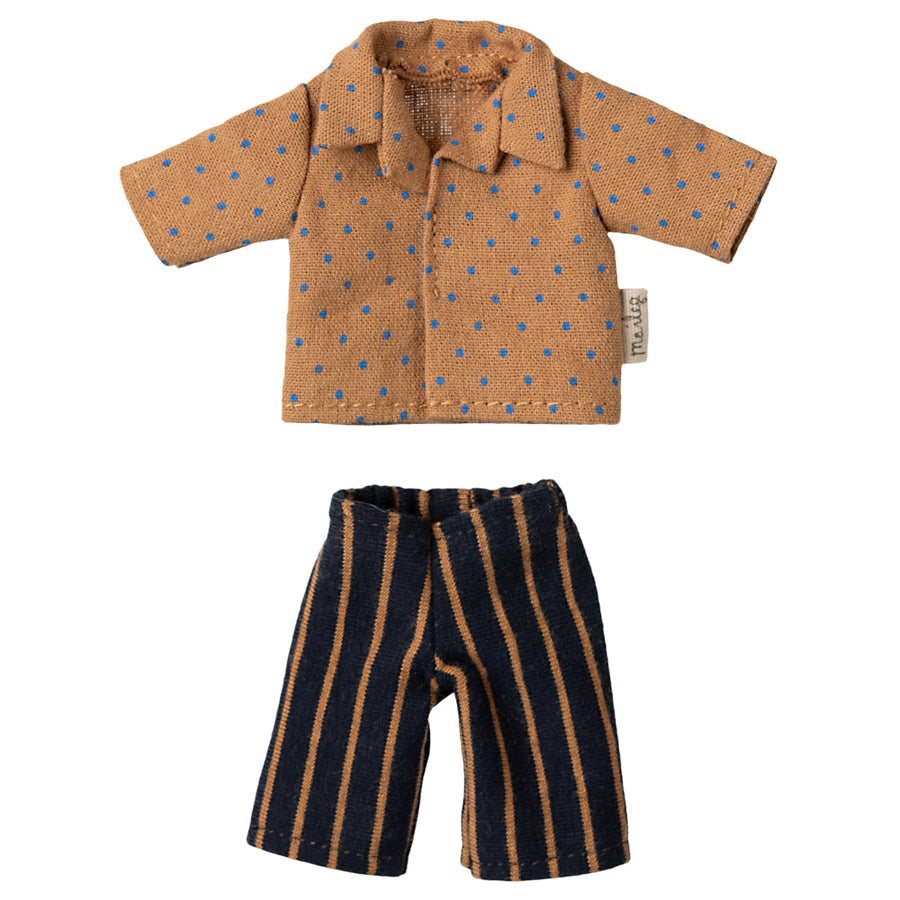 Maileg Shirt And Striped Pants for Dad Mouse 2025