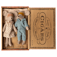 Thumbnail for Pre-order Mum and Dad Mice in Cigarbox