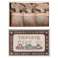 Thumbnail for Pre-order Triplets Baby Mice in a Matchbox Checker