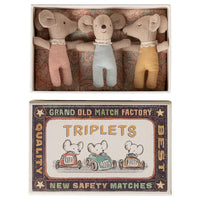 Thumbnail for Pre-order Triplets Baby Mice in a Matchbox Checker