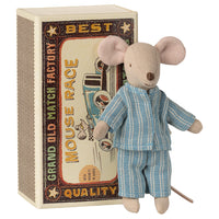 Thumbnail for Maileg, Big Brother Mouse in Matchbox Magnetic Hands
