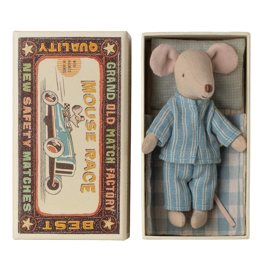 Maileg, Big Brother Mouse in Matchbox Magnetic Hands