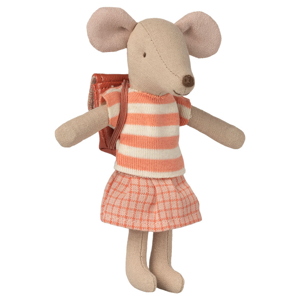 Clothes and Bag For Big Sister Mouse Coral