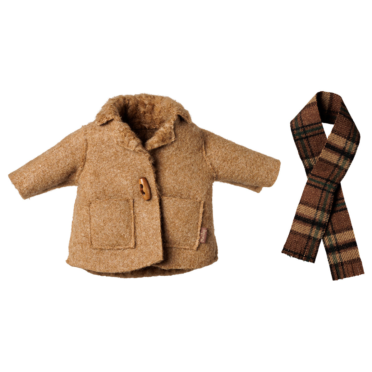 Jacket and scarf - Medium mouse