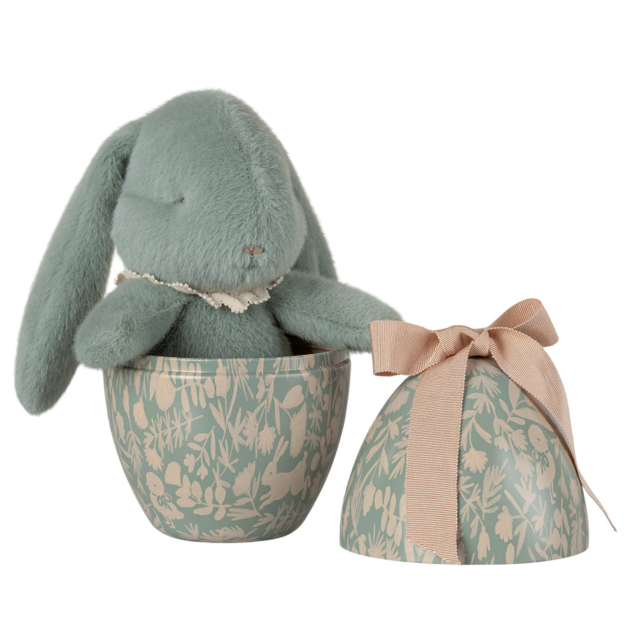 Maileg Easter egg with bunny - Mint (February)