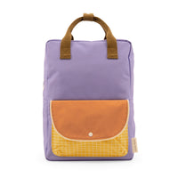Thumbnail for Sticky Lemon Backpack Large | Farmhouse | Envelope | Blooming Purple
