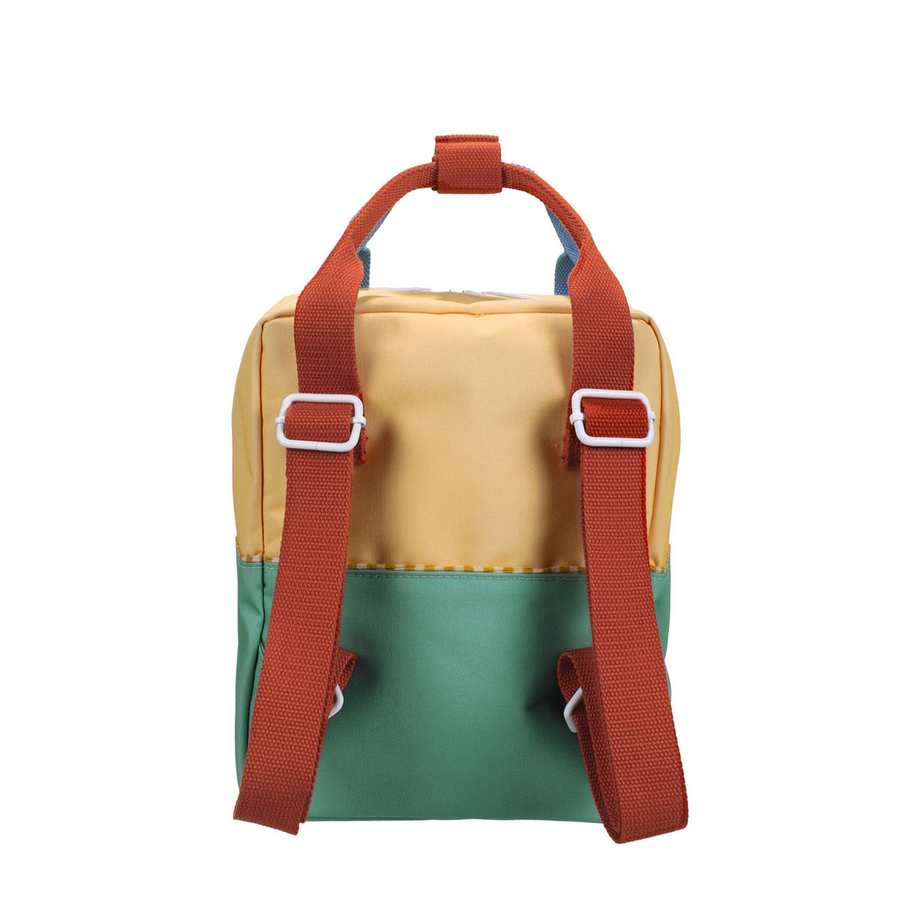Sticky Lemon Backpack Small • Colourblocking • Sandy Yellow + Aquatic Green