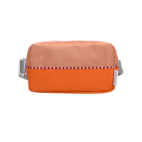 Thumbnail for Sticky Lemon Fanny Pack • Colourblocking • Coral Pink + Lifebuoy Orange