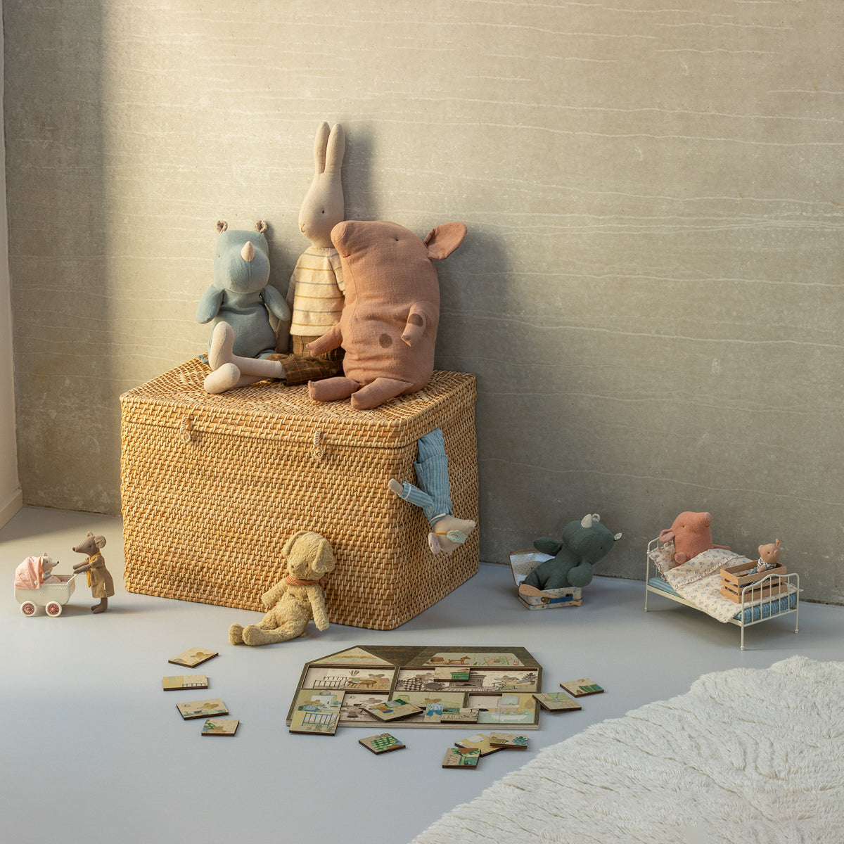 Maileg Mouse Hole Farmhouse Puzzle