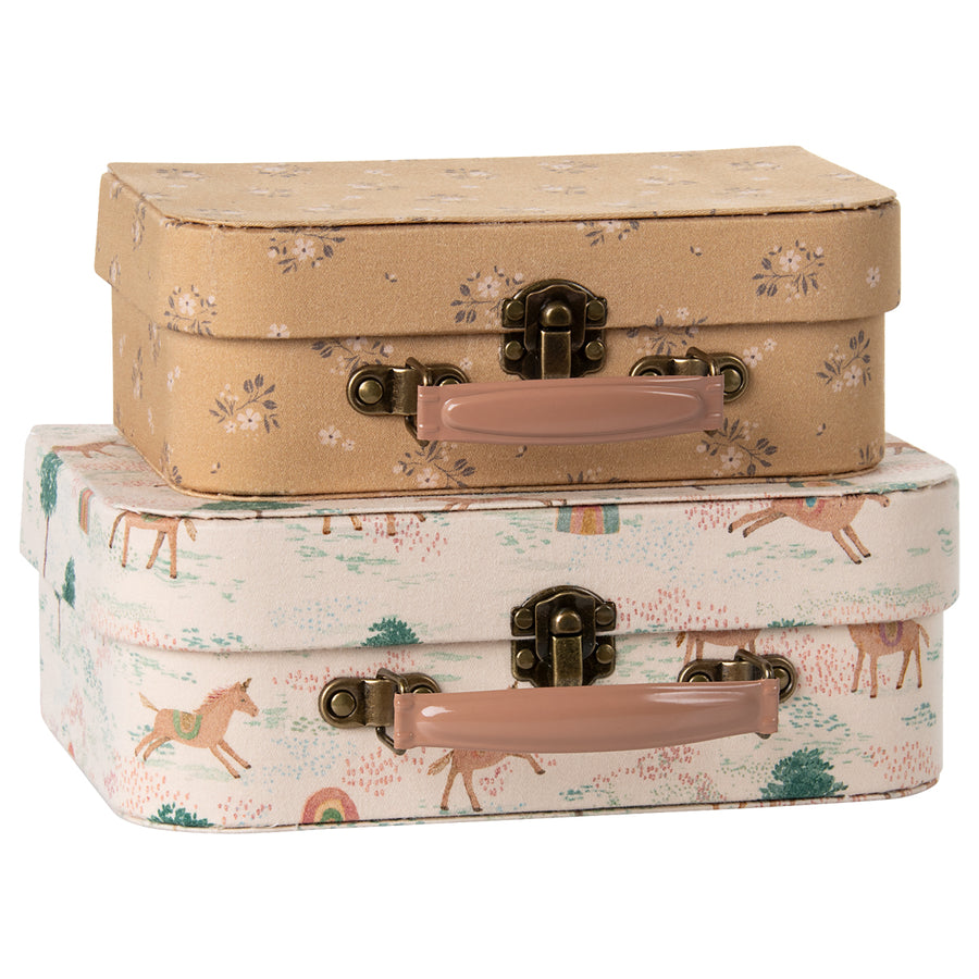 Maileg Suitcase Set, 2 pcs - Unicorn