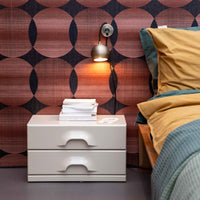 Thumbnail for HK Living Chest of 2 Drawers, Cream MKA1984