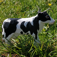 Thumbnail for Wudimals® Wooden Black & White Cow Animal Toy